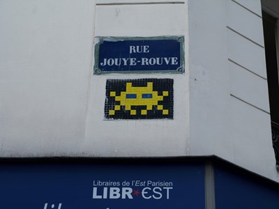 photo graffiti Paris 19eme arrondissement